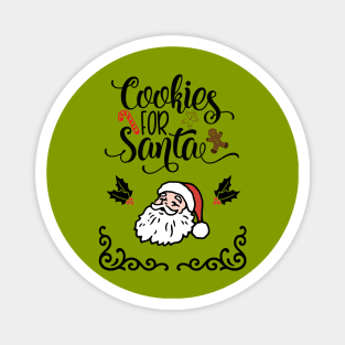 Cookies For Santa Magnet